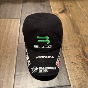 Gently used Balenciaga Gamer hat. Broken in to perfection. Great condition!